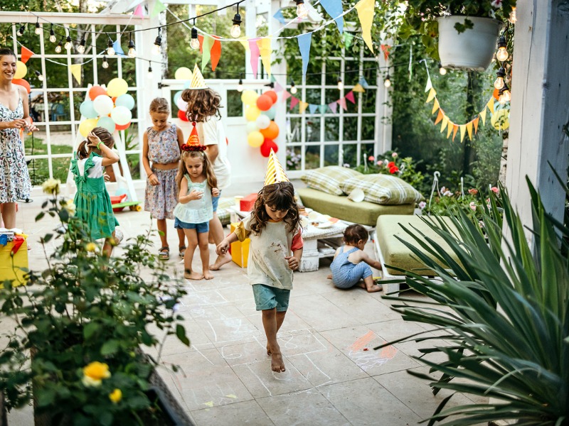 outdoor party